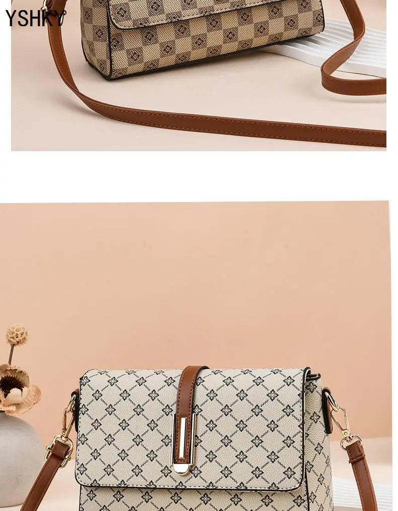 bolsas femininas para as mulheres sac de luxe femme Bolsa de ombro Sacos de marca feminina Saco impresso Tendência Um ombro crossbody