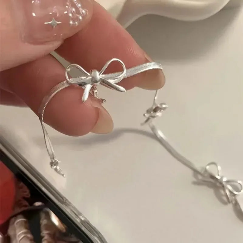 Pulseira para meninas,moda doce arco delicada.