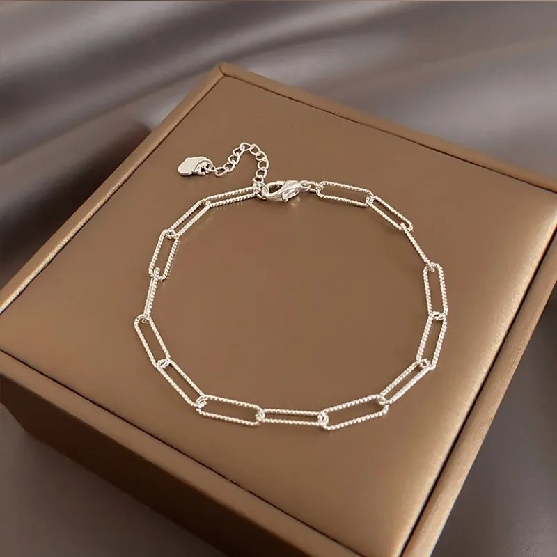 Pulseira para meninas,moda doce arco delicada.